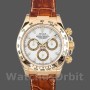 Replica Rolex Daytona 40mm Heren-116518 Geelgoud-Automatisch-Witte Wijzerplaat Wit