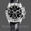Replica Rolex Daytona 40mm Heren-116519-Zwarte Diamanten Wijzerplaat Zwarte Diamanten<br />