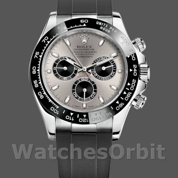 Replica Rolex Daytona 40mm Heren-116519-Grijze wijzerplaat