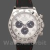 Replica Rolex Daytona 40mm Heren-116519-Panda Wijzerplaat-Zwarte Rubber Band Wit