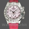 Replica Rolex Daytona 40mm Heren-116519-Rose MOP-Arabisch-Roze Band Roze MOP<br />