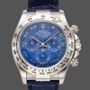 Replica Rolex Daytona 40mm Heren-116519-Sodaliet Arabic Dial-Blauw Alligatorleer Sodaliet Arabisch