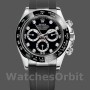 Replica Rolex Daytona 40mm Heren-116519-Witgoud-Automatisch-Zwarte Wijzerplaat-Diamanten Zwarte Diamanten