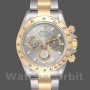 Replica Rolex Daytona 40mm Heren-116523-Roestvrij Staal-Grijze Leisteen Wijzerplaat Grijs