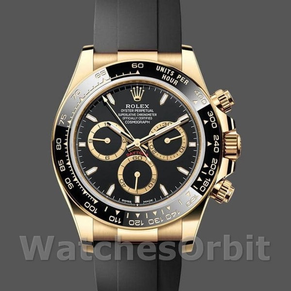 Replica Heren Rolex Daytona-126518LN, 40mm, Zwart Diamant