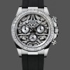 Replica Heren Rolex Daytona 40-116589TBR, Tijgeroog, Witgoud, Diamanten wijzerplaat, Oysterflex, Diamanten wijzerplaat