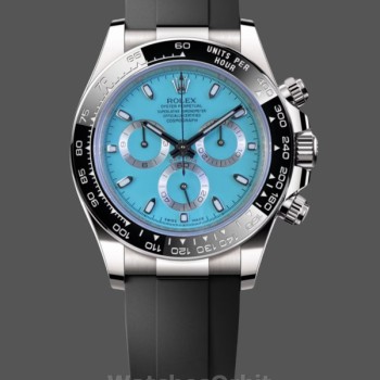 Replica Rolex Daytona Ice Blue Ceramic Bezel 116519LN 40MM voor heren