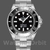 Replica Rolex Sea-Dweller Deepsea 44mm Heren-116660-Roestvrij Staal-Zwarte Wijzerplaat Zwart