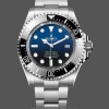 Replica Rolex Sea-Dweller Deepsea 44mm Heren-136660 0005-Roestvrij Staal-Zwart/Blauwe Wijzerplaat Blauw