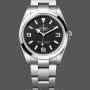 Replica Unisex Rolex Explorer-124270 0001, 36 mm, roestvrij staal, zwarte wijzerplaat Zwart
