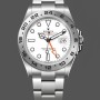 Replica Rolex Explorer II 42mm Heren-m226570 0001-Roestvrij Staal-Witte Wijzerplaat Wit
