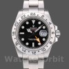 Replica Rolex Explorer 40mm Heren-REP016820-Roestvrij Staal-Zwarte Wijzerplaat Zwart