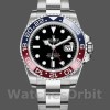Replica Rolex GMT-Master II 40mm Heren-116719BLRO-Witgoud-Pepsi-Zwarte Wijzerplaat Zwart