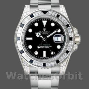 Replica Rolex GMT-Master II 40mm Heren-116759SANR-Zwarte Wijzerplaat Zwart