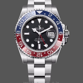 Replica Heren Rolex GMT-Master II-126710BLRO 0002, Zwart