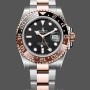 Replica Heren Rolex GMT-Master II-126711CHNR, 40mm, Zwarte Wijzerplaat, Heren Zwart