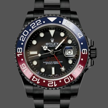 Replica Heren Rolex GMT-Master II 40-126710BLRO 0002, Pepsi, zwarte wijzerplaat