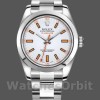 Replica Rolex Milgauss 40mm Heren-116400-Automatisch-Witte Wijzerplaat Wit