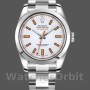 Replica Rolex Milgauss 40mm Heren-116400-Automatisch-Witte Wijzerplaat Wit