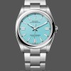 Replica Rolex Oyster Perpetual 41MM Turquoise Wijzerplaat M124300 0006 Heren Turquoise Wijzerplaat