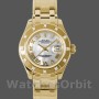 Replica Rolex Pearlmaster 29mm Dames-80318-Witte MOP Wijzerplaat Luxe