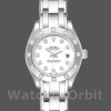 Replica Rolex Pearlmaster 29mm voor dames-80319-Witte wijzerplaat-Diamant Luxe