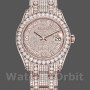 Replica Rolex Pearlmaster 39mm Heren-86405RBR-Everose Goud-Gegolfd Diamanten Wijzerplaat Luxe