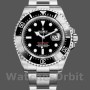 Replica Rolex Sea-Dweller 43mm Heren-126600-Roestvrij Staal-Zwarte Wijzerplaat Zwart