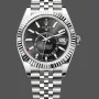 Replica Heren Rolex Sky-Dweller-m336934 0008, 42mm, Automatic, Jubilee, Black Dial Zwart