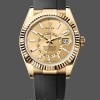 Replica Heren Rolex Sky-Dweller-m336238 0001, 42mm, Geelgoud