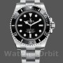 Replica Rolex Submariner 40mm Heren-114060-Roestvrij Staal-Zwarte Wijzerplaat Zwart