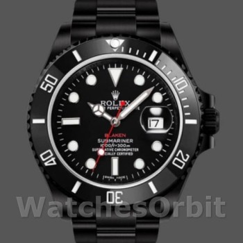 Replica Rolex Submariner 40mm Heren-116610-Zwarte Wijzerplaat Zwart