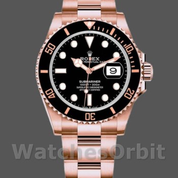 Replica Heren Rolex Submariner-126605, 41mm, Automatisch, Zwarte Wijzerplaat