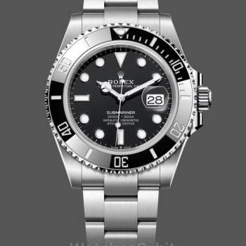 Replica Rolex Submariner 41mm Heren-126610LN 0001-Roestvrij Staal-Zwarte Wijzerplaat Zwart