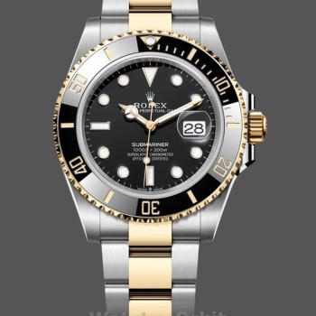 Replica Rolex Submariner 41mm Heren-126613LN 0002-Zwarte Wijzerplaat-Zwarte Ring Zwart
