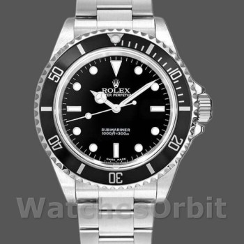 Replica Rolex Submariner 40mm Heren-14060M-Zwarte Wijzerplaat-Roestvrijstalen Kast Zwart