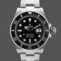 Replica Rolex Submariner 40mm Heren-16610-Roestvrij Staal-Zwarte Wijzerplaat Zwart