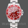 Replica Rolex Submariner 40mm Heren-16610-Roestvrij Staal-Roestvrij Wijzerplaat Rood