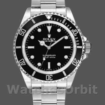 Replica Heren Rolex Submariner 5513-40mm, Roestvrij Staal, Zwarte Wijzerplaat